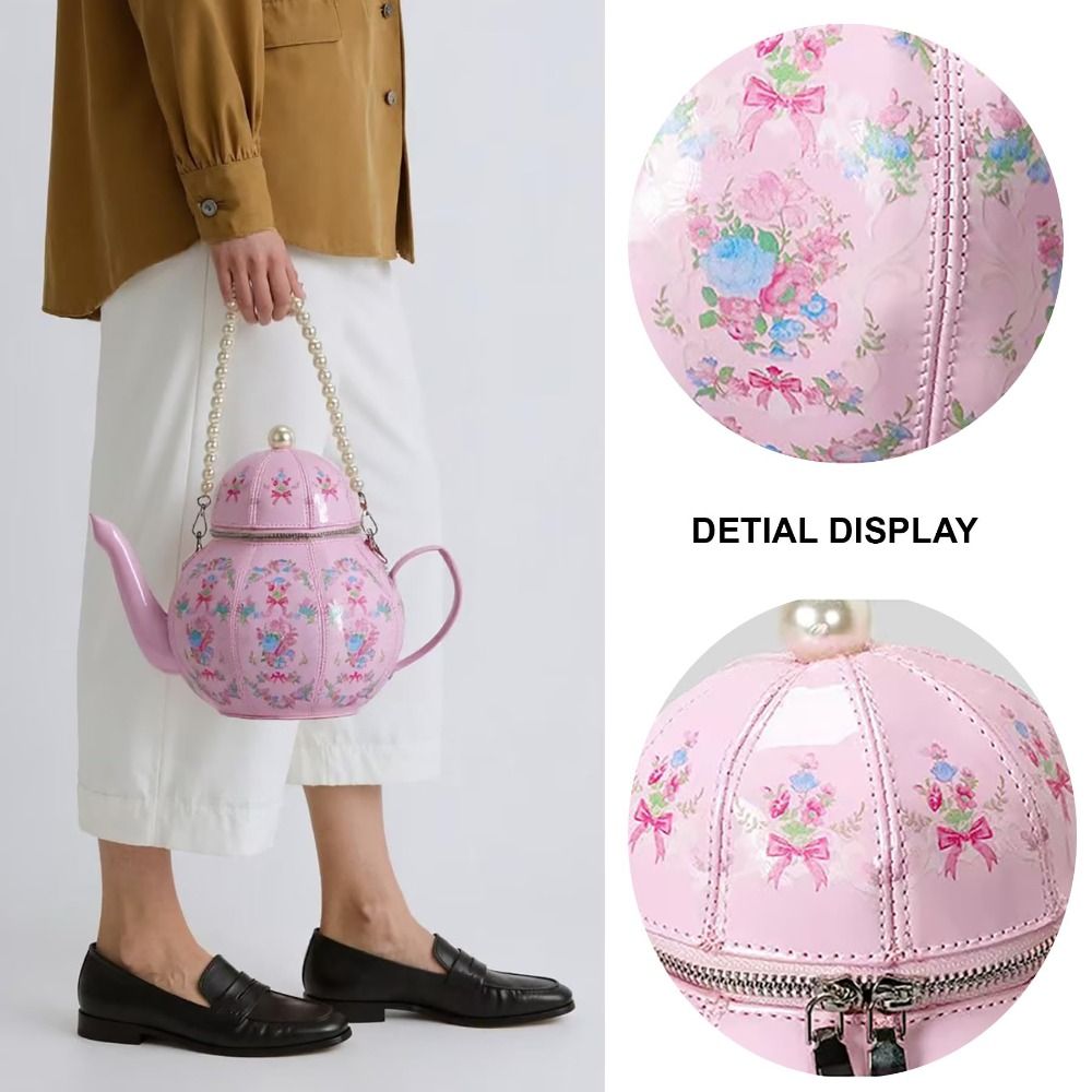 New PU Leather Teapot Design H - Luxury Bags Girls reseña y precio
